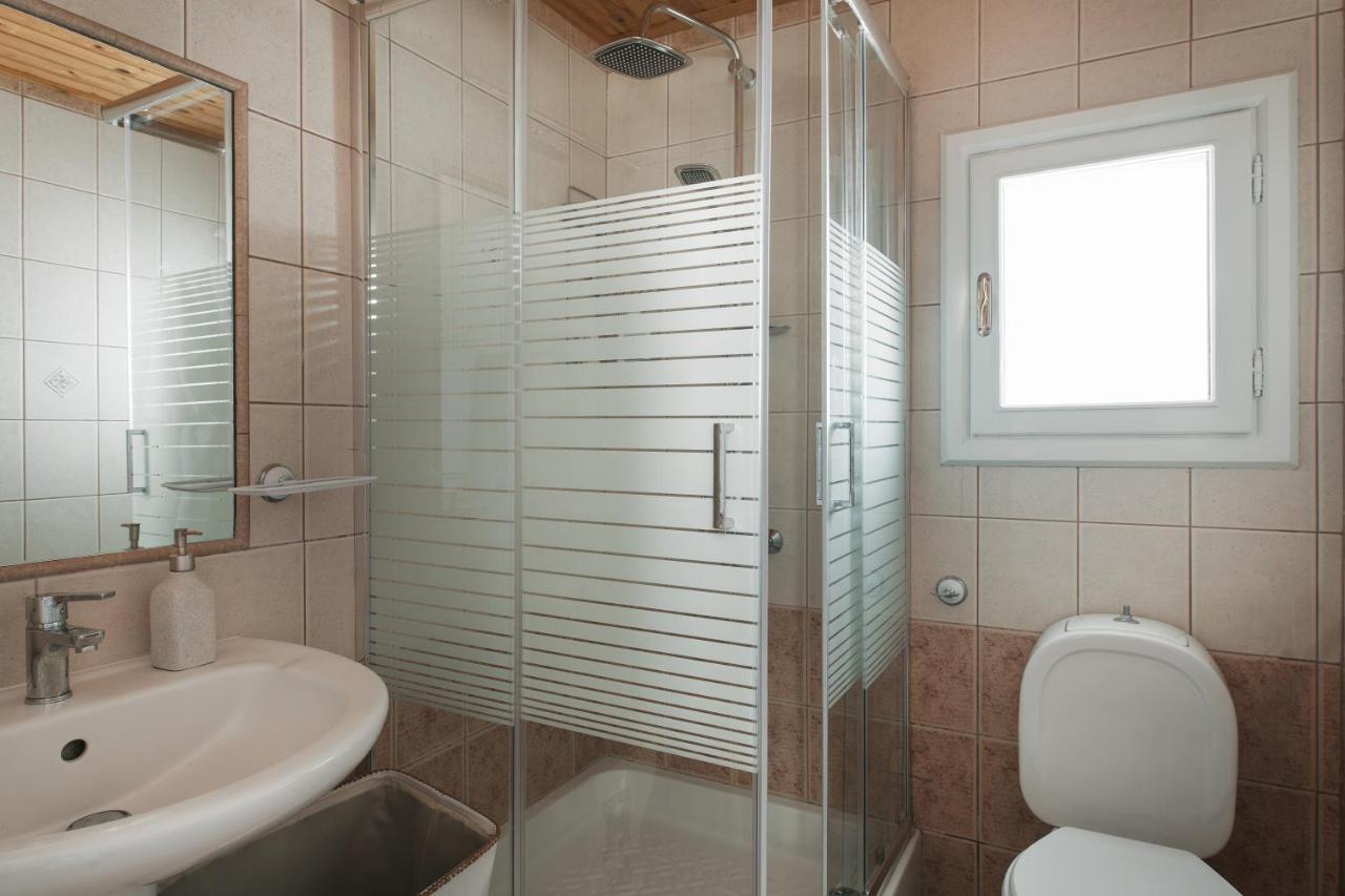Wood House "Private Spa" Vergia Exteriér fotografie