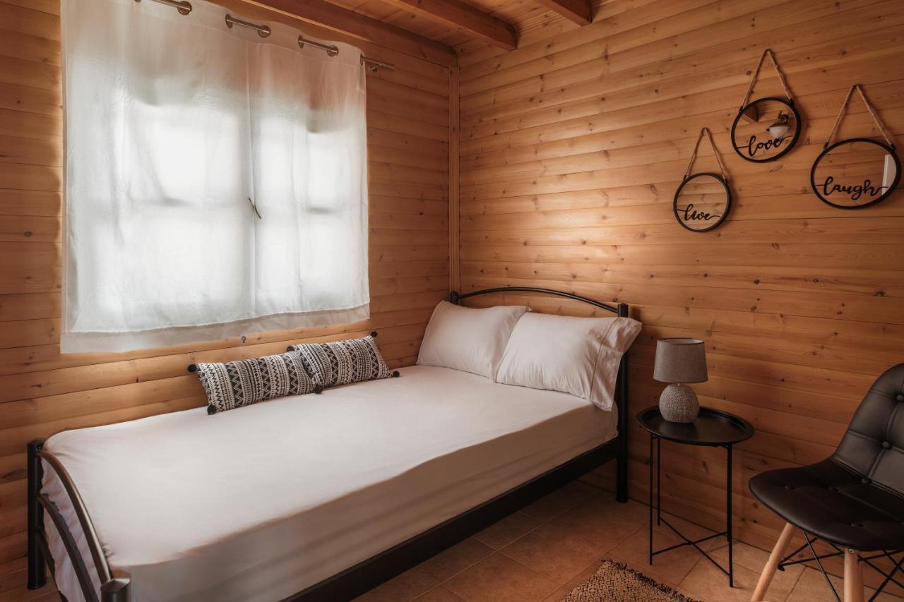 Wood House "Private Spa" Vergia Exteriér fotografie